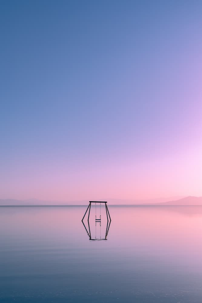Tranquil Water Swing by Bethany Young — canvas wall art