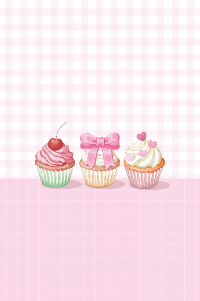 Pretty Pastel Cupcakes by Xuan Thai — canvas wall art
