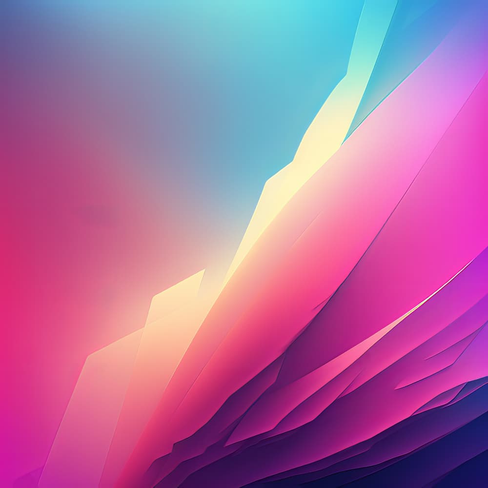 Vibrant Color Gradient by Bilge Paksoylu — canvas wall art