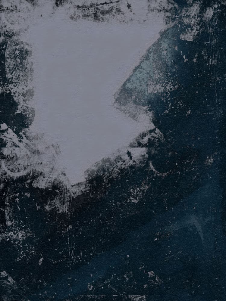 Distressed Blue Abstract by Josie George — canvas wall art