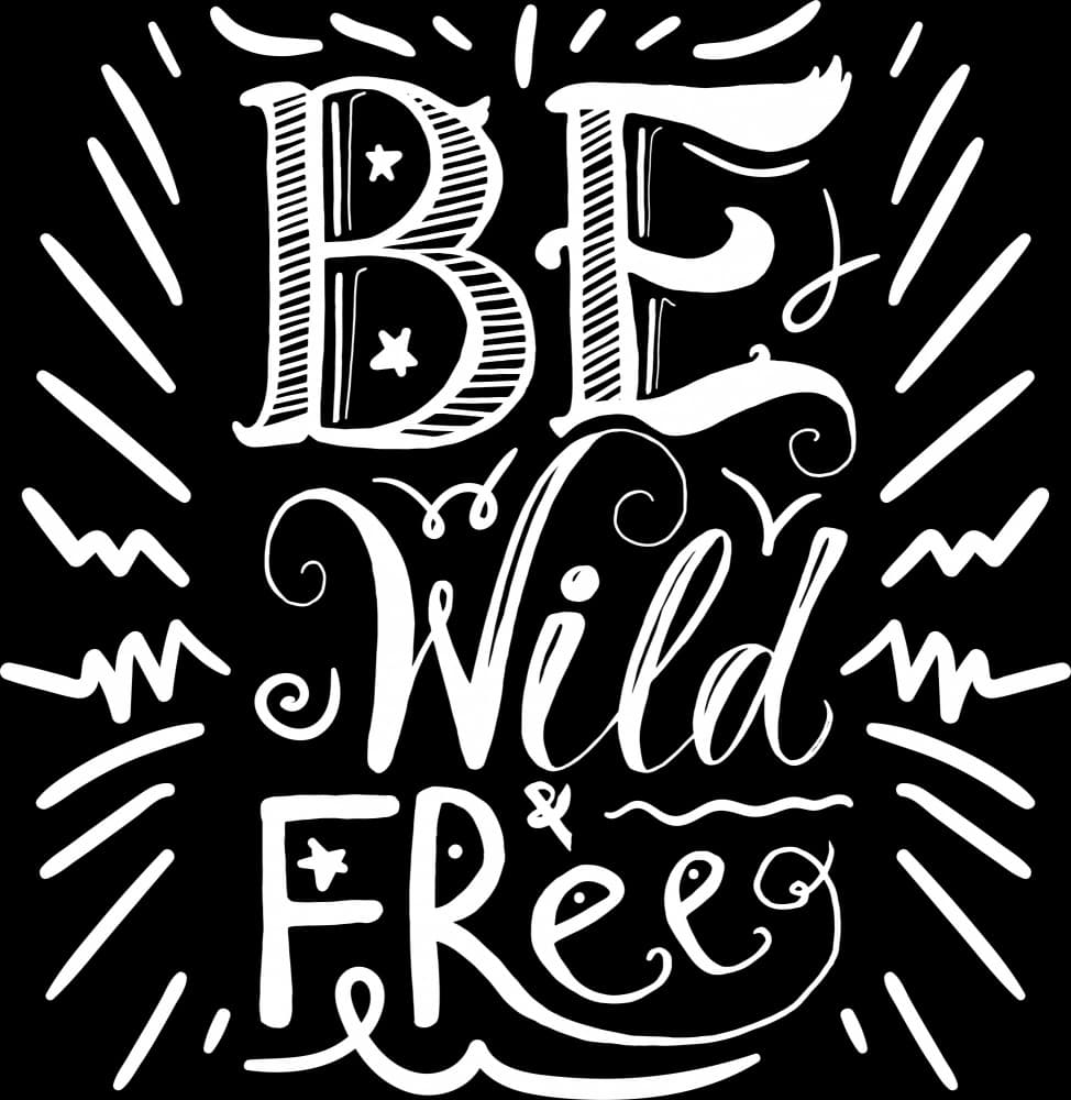 Be Wild Free by Marika Barsrsind β canvas wall art