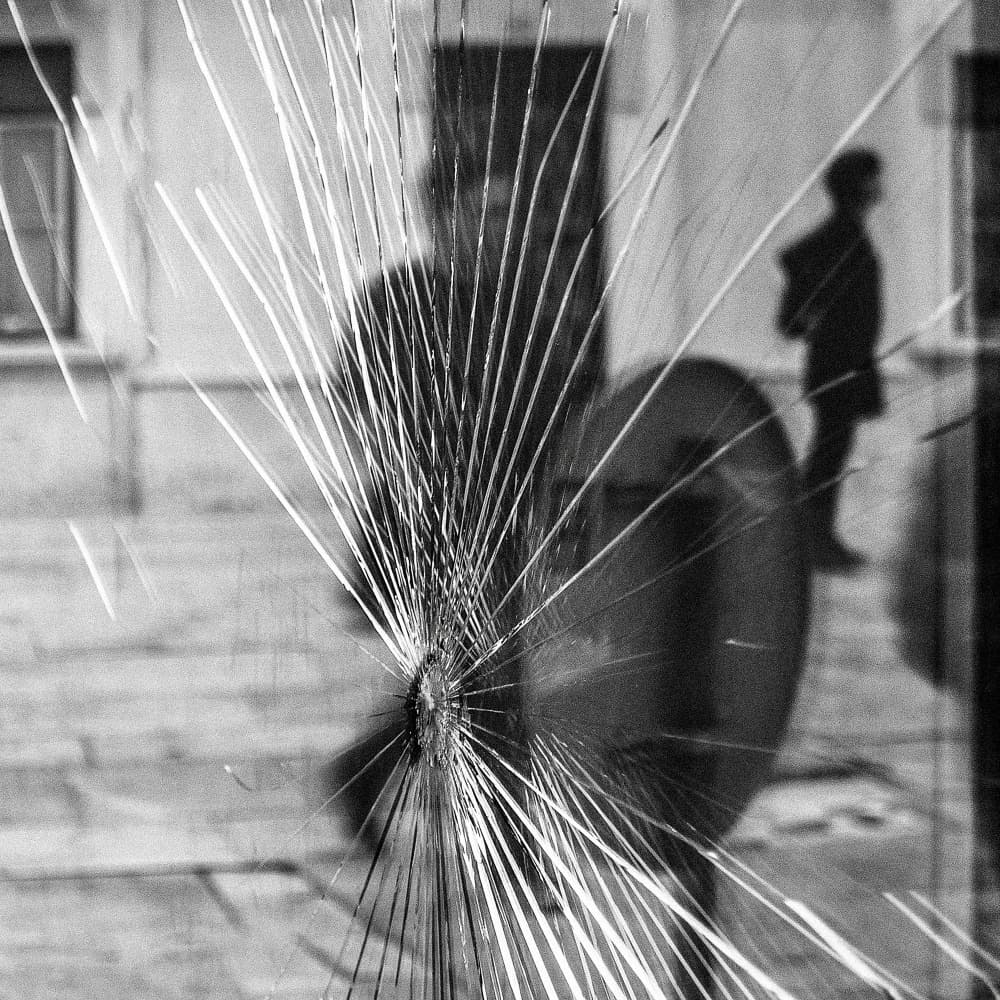 Shattered Reflection by Milena Seita — canvas wall art