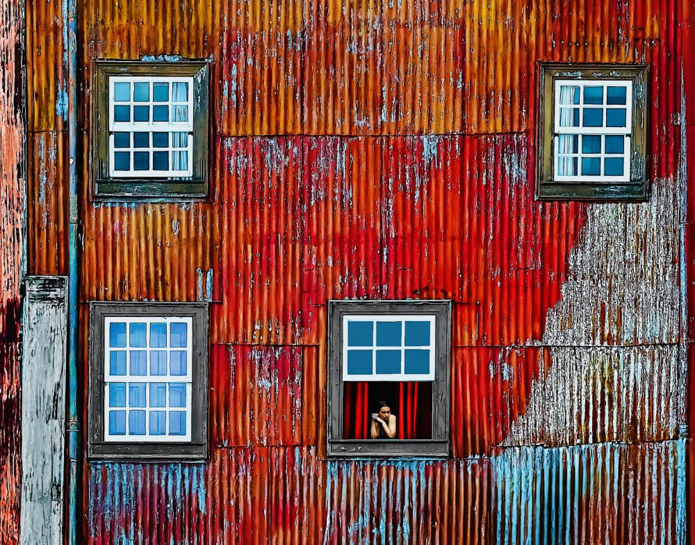 Facade - Porto, Portugal by Arnon Orbach — canvas wall art