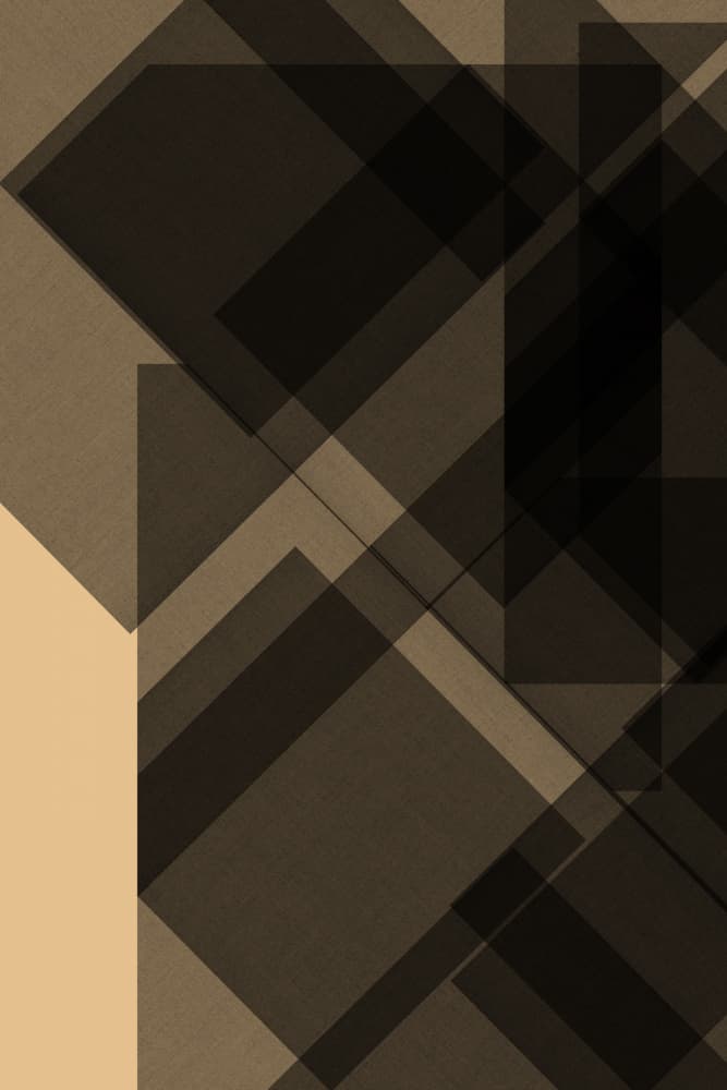 Modern Layered Geometry by cartissi — canvas wall art