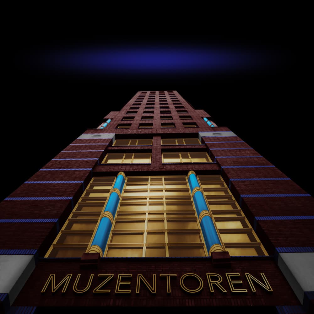 Muzentoren by Marc Huybrighs — canvas wall art