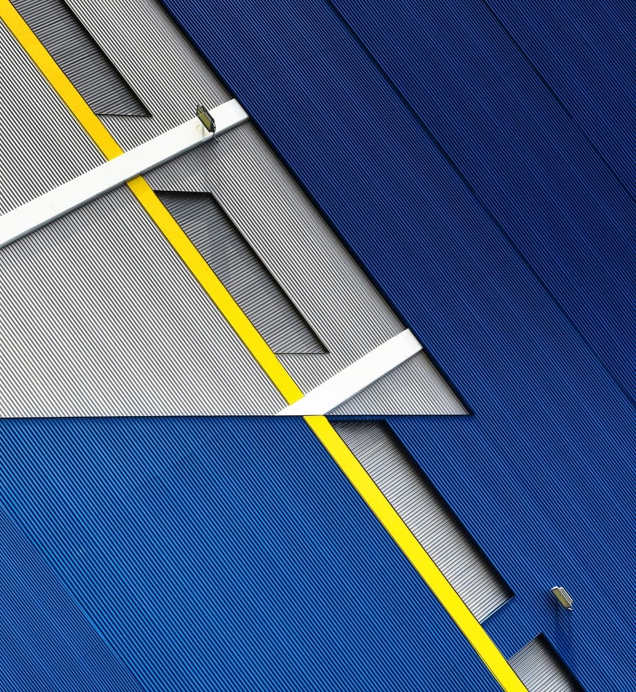 Bold Architectural Lines by Arnon Orbach — canvas wall art