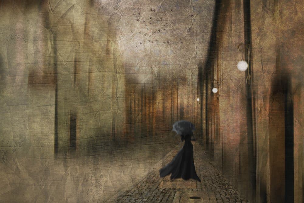 Solitary Urban Path by Ewa Całkosińska-Kajzer — canvas wall art