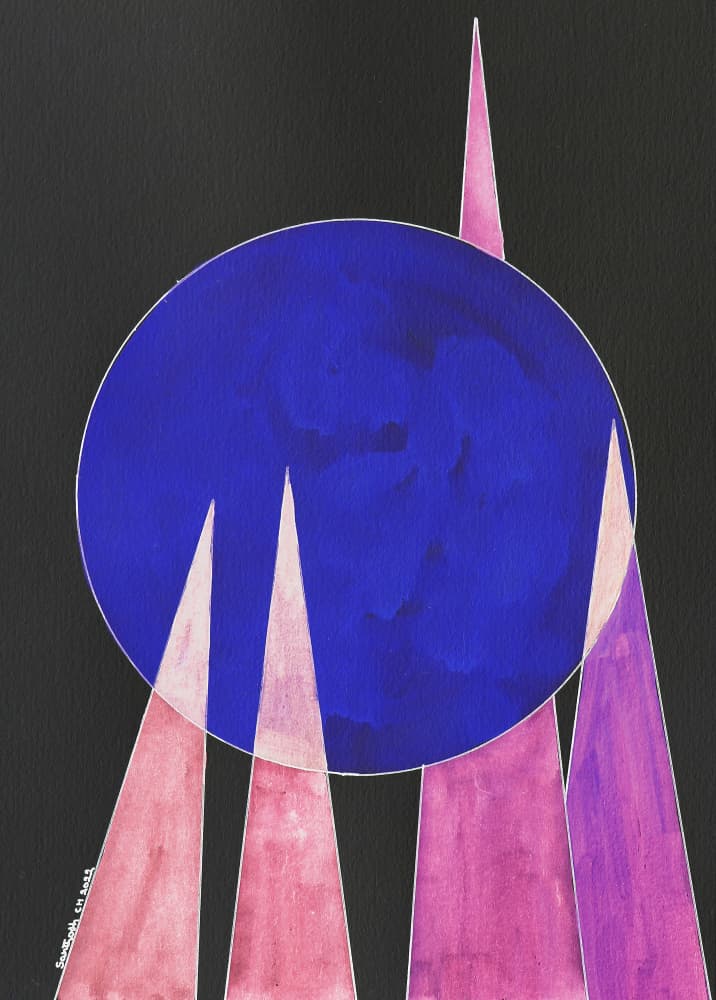 Forms of Art 52 by Santhosh ch — canvas wall art