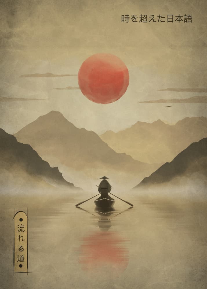 Misty Mountain Rower by Fadil Roze — canvas wall art