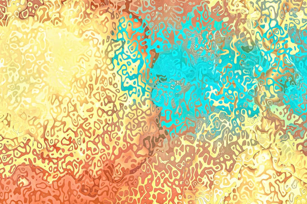 Vibrant Liquid Flow by Alpenglow Workshop — canvas wall art