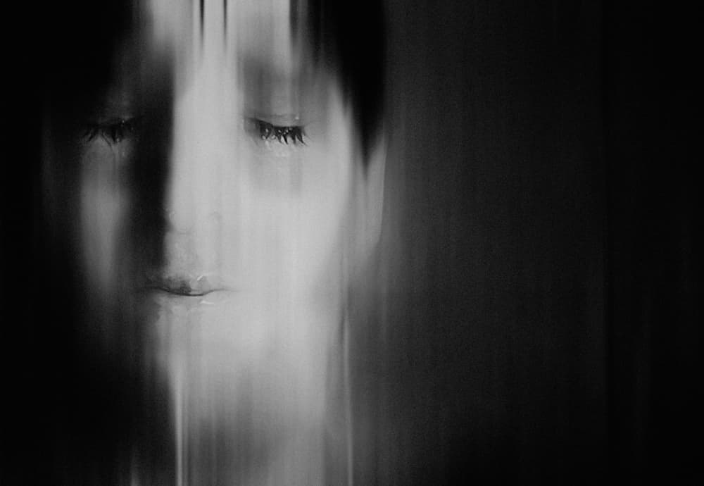 Dreamy Melancholy Face by Holger Droste — canvas wall art