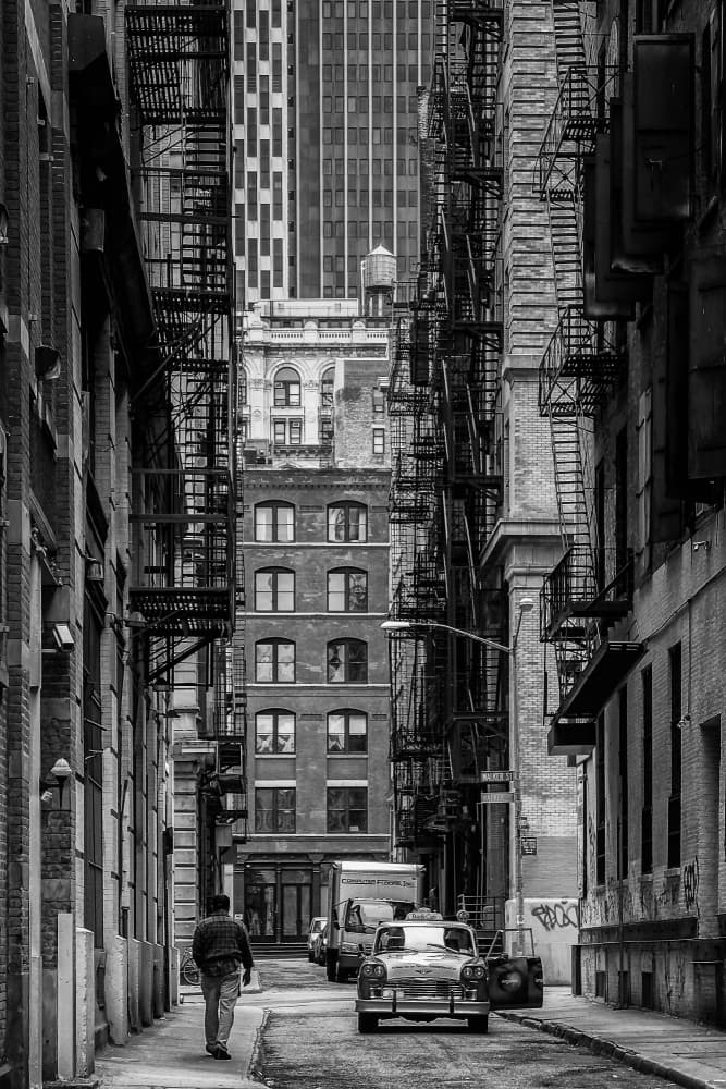 Classic City Alley by Adhemar Duro — canvas wall art