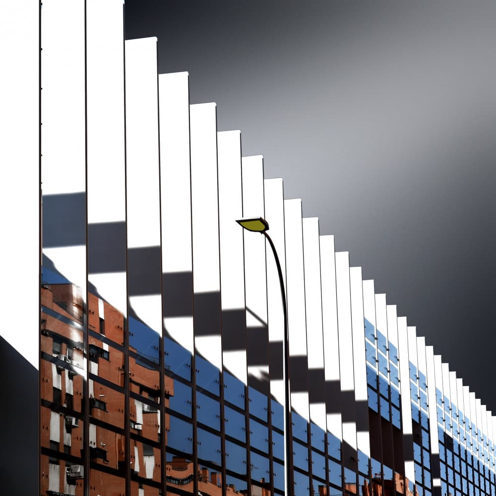 Modern Urban Reflections by Jorge Pimenta — canvas wall art