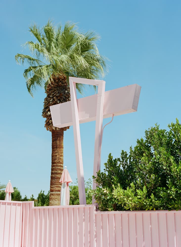 Retro Pink Paradise by Bethany Young — canvas wall art