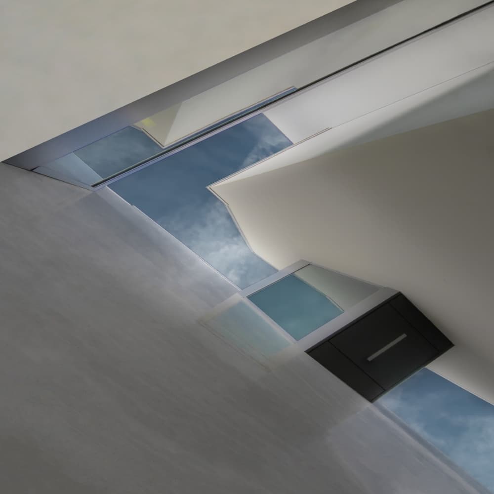 Modern Sky Architecture by Gilbert Claes — canvas wall art