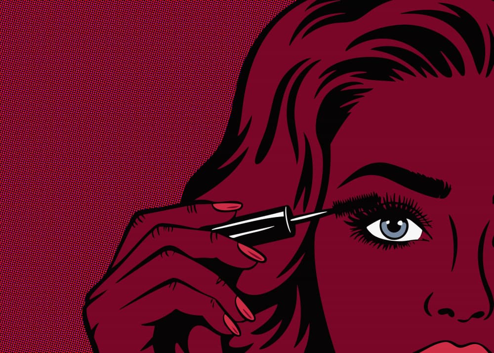 Pop Art Mascara by Andreas Magnusson — canvas wall art