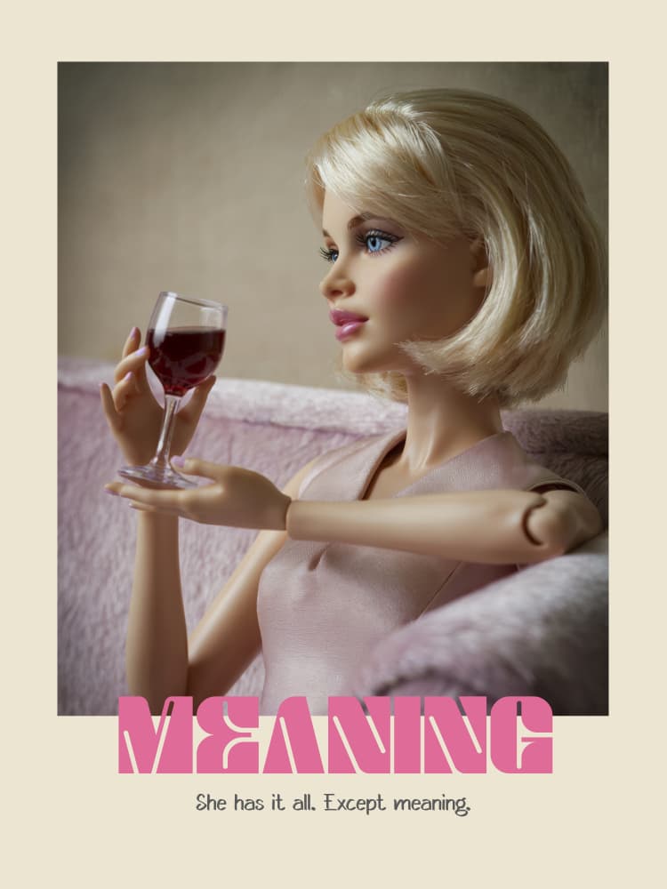 Thoughtful Blonde Doll by Andreas Magnusson — canvas wall art