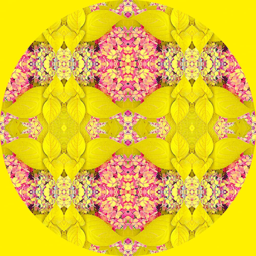 Vibrant Floral Kaleidoscope by Patricia Pedraza Sanson — canvas wall art