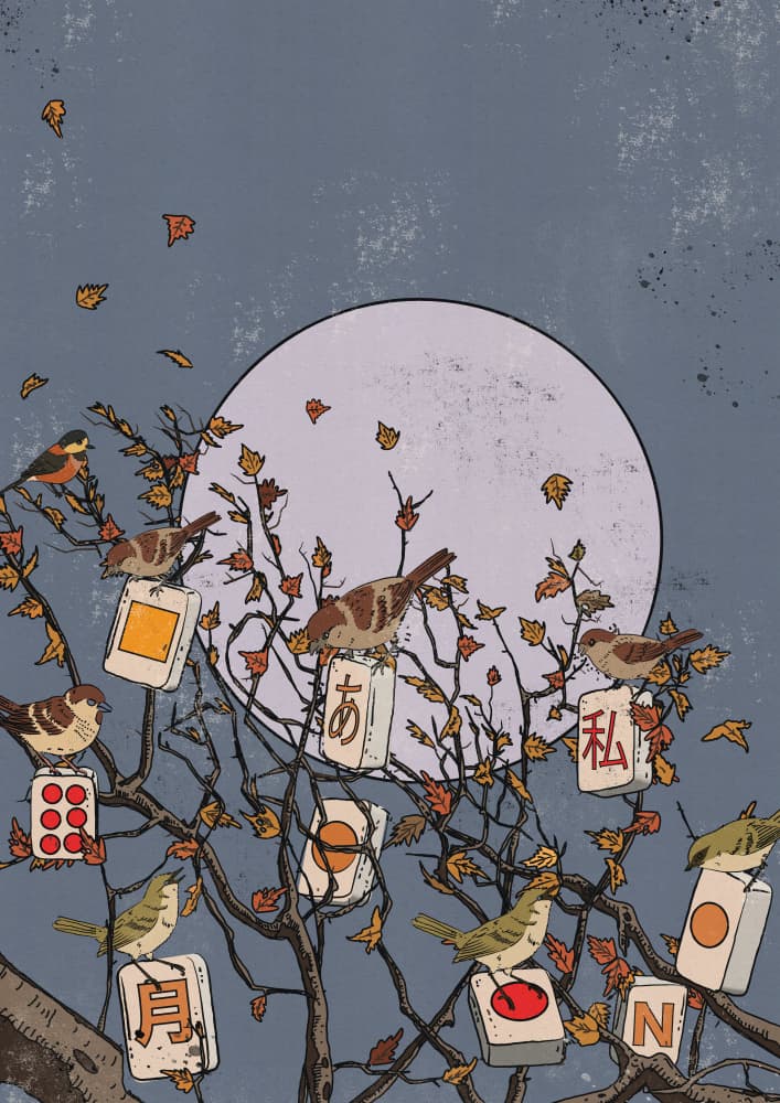Moonlit Mahjong Tree