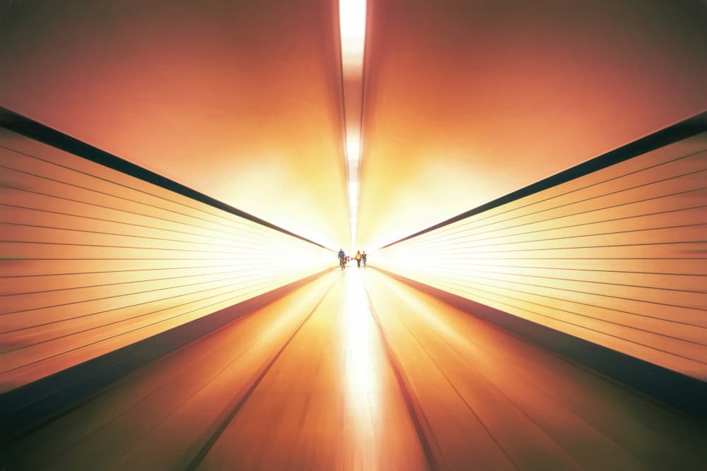 Journey to the Light by Bruno Flour — canvas wall art