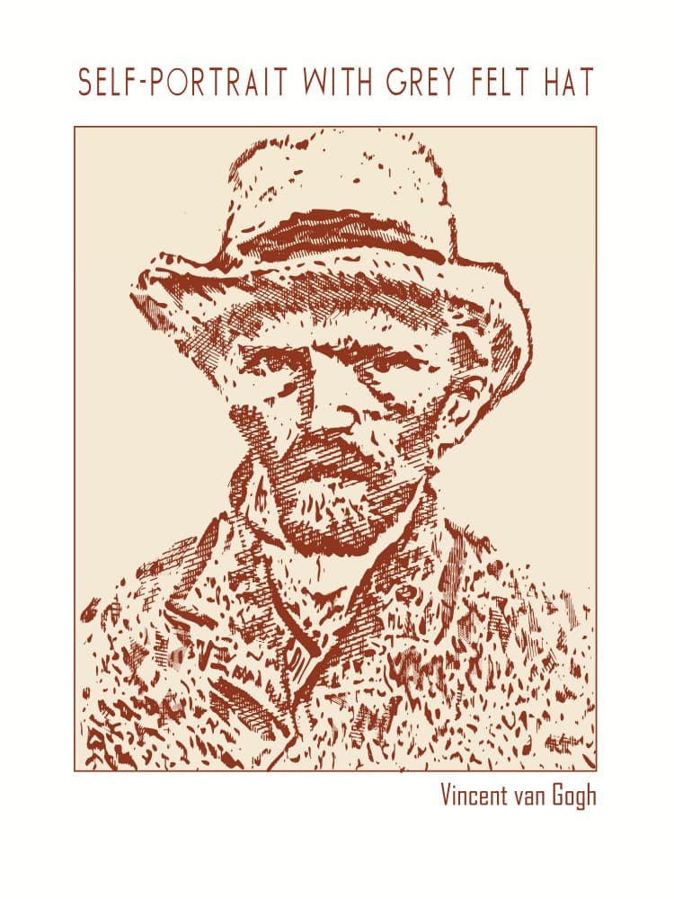 Man With Felt Hat by Doa Project — canvas wall art