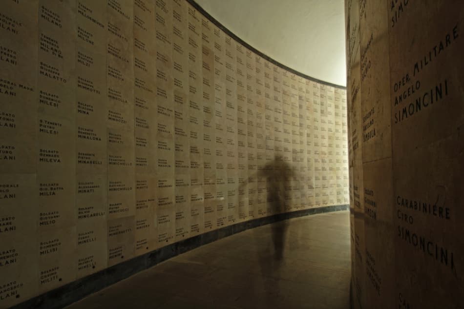 Ghostly Memorial Passage by Jure Kravanja — canvas wall art