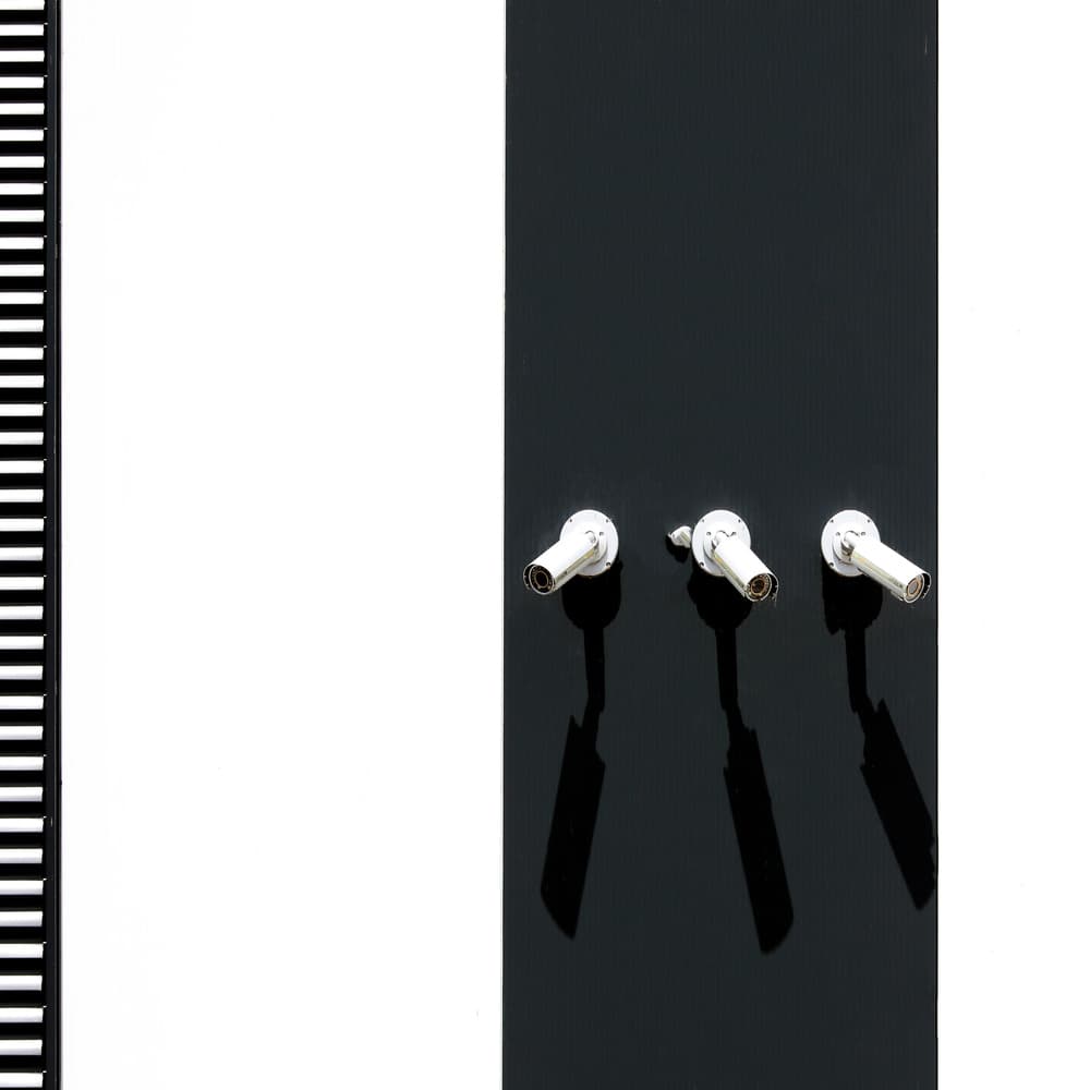 Minimalist Black White Controls by Hans-Wolfgang Hawerkamp — canvas wall art