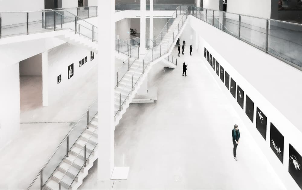 Modern Gallery Space by Marc Huybrighs — canvas wall art
