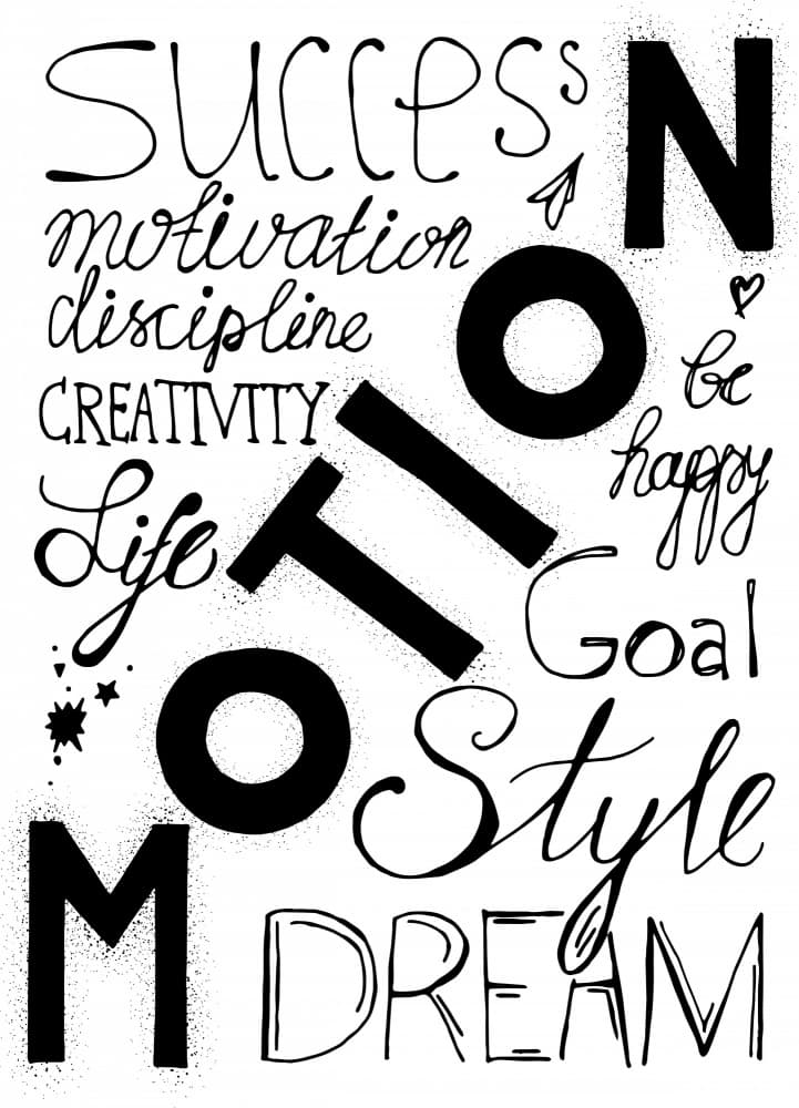 Success Motion Dream by Marika Barsrsind β canvas wall art