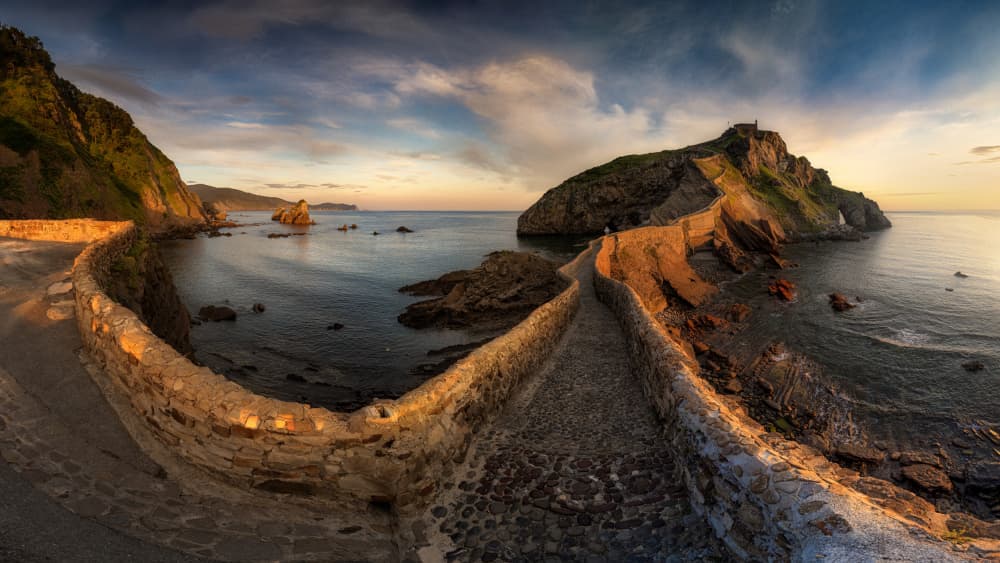 Winding Coastal Path by Adam Pachula — canvas wall art