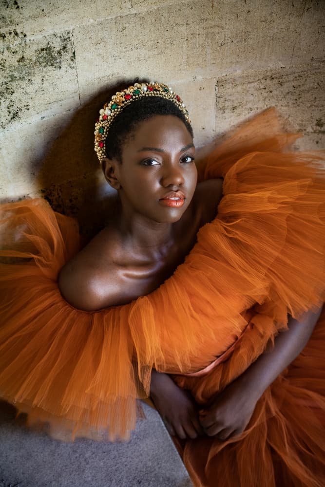 Ethereal Orange Beauty by Colin Dixon — canvas wall art
