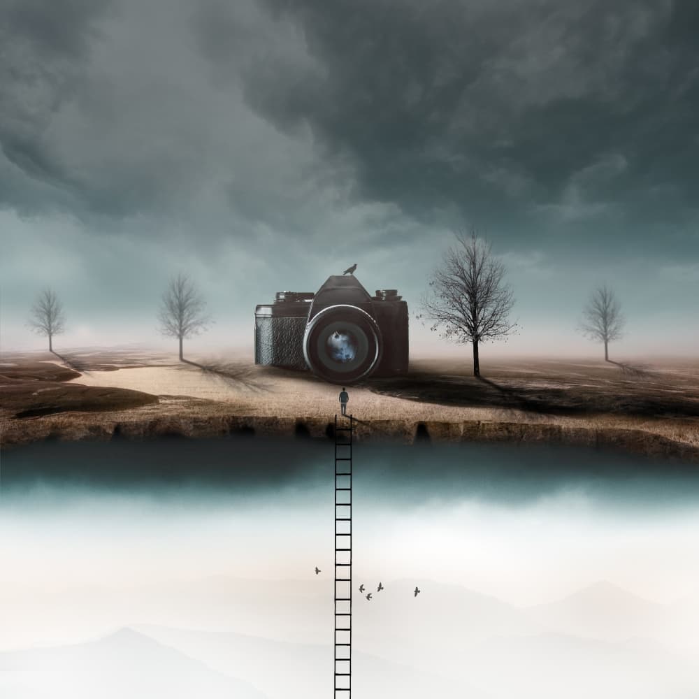 Surreal Camera Journey by Hadi Malijani (Malenjani) — canvas wall art