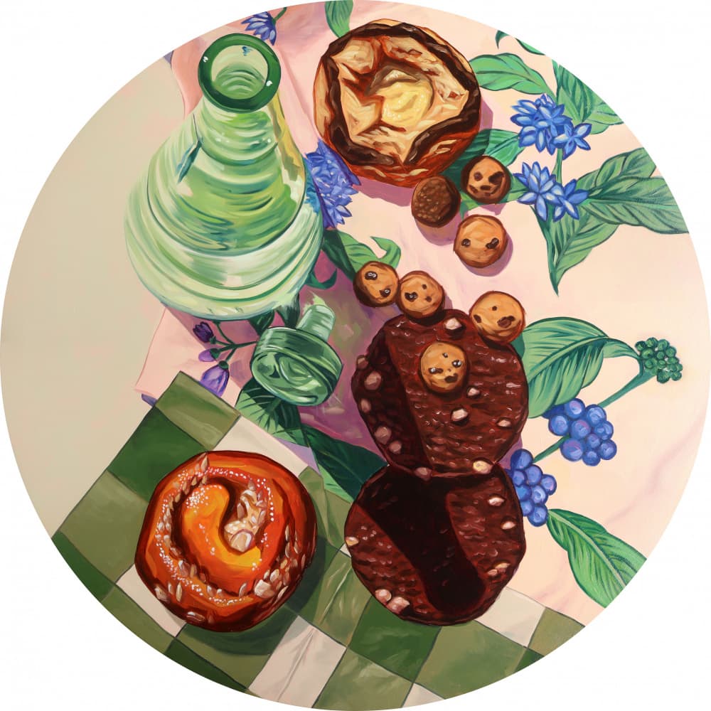 Vibrant Breakfast Treats by Anna Zdanowicz — canvas wall art