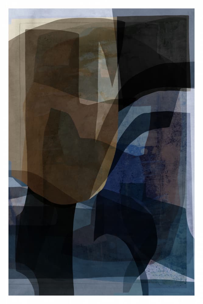 Organic Flow Abstraction by cartissi — canvas wall art