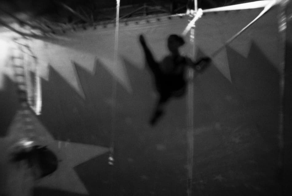 Dynamic Shadow Dance by Codrin Lupei — canvas wall art