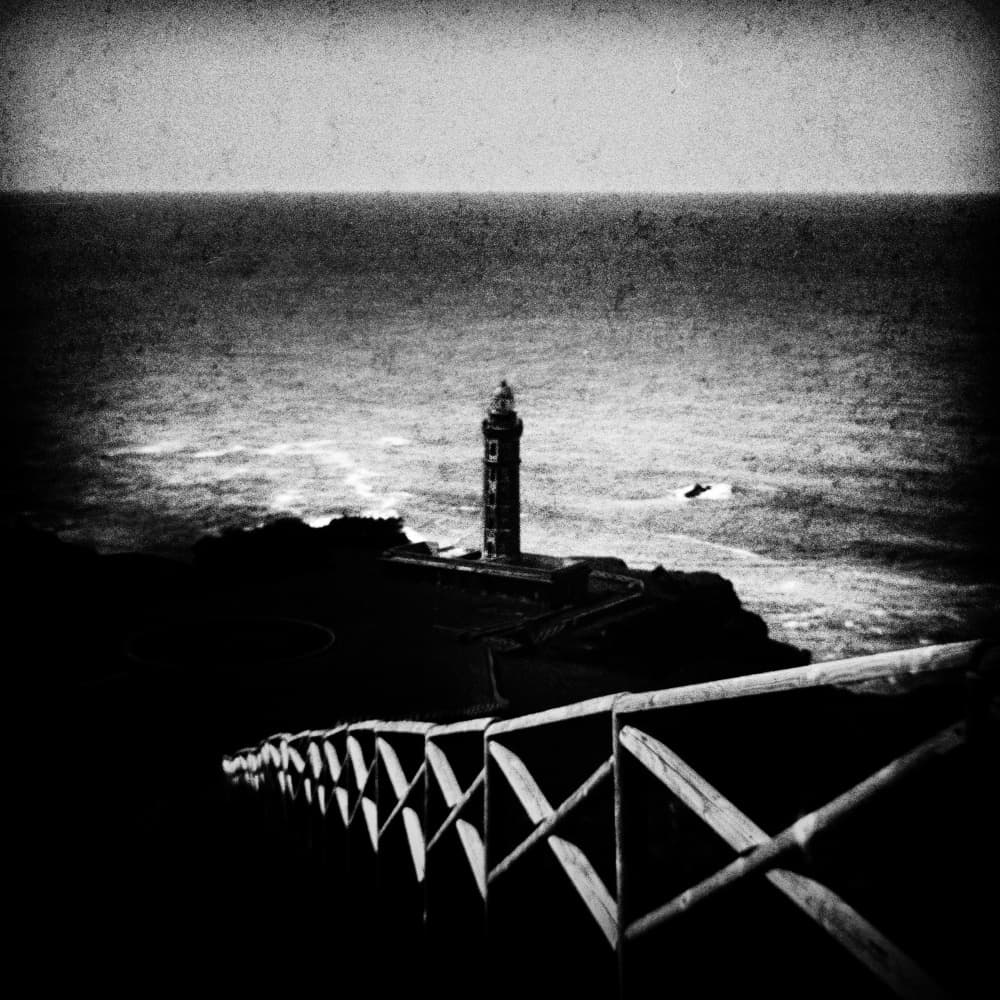 Moody Coastal Lighthouse by Paulo Abrantes — canvas wall art