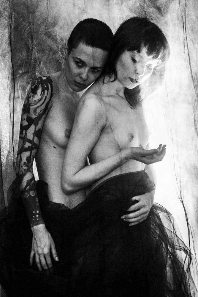 Ethereal Embrace by Bogdan Bouşcă — canvas wall art