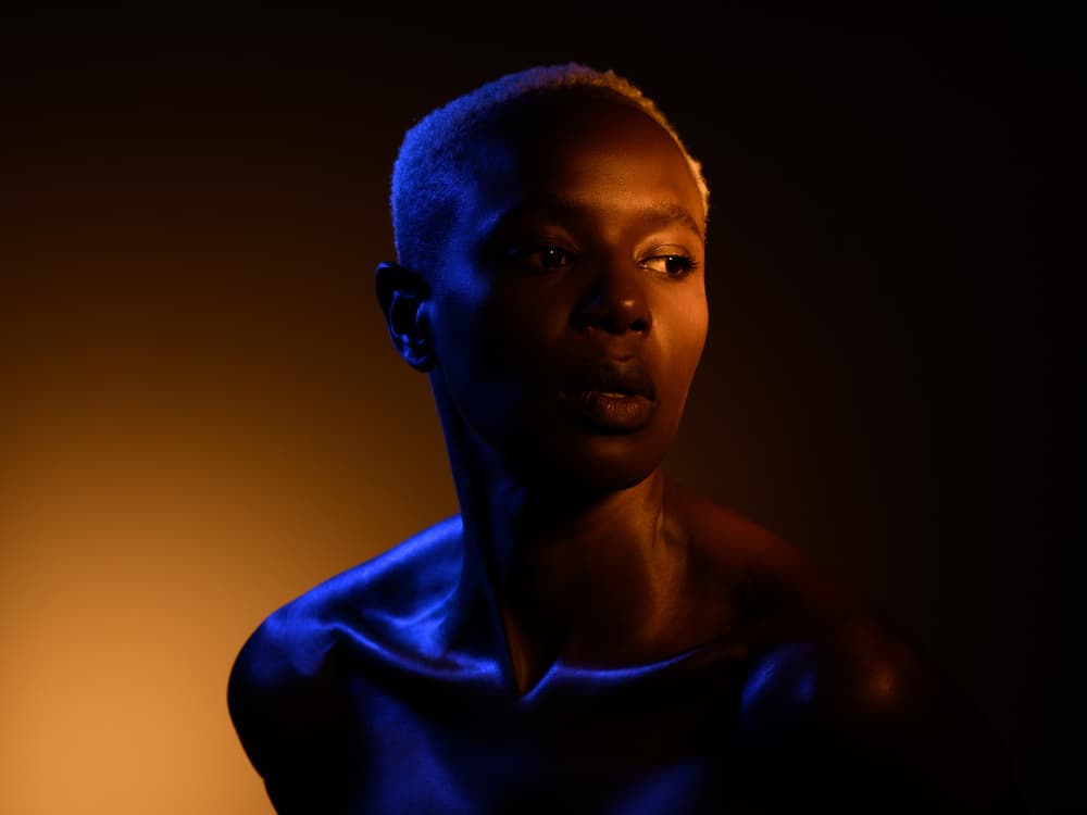 Dramatic Split Light Portrait by Rostovskiy Anton — canvas wall art