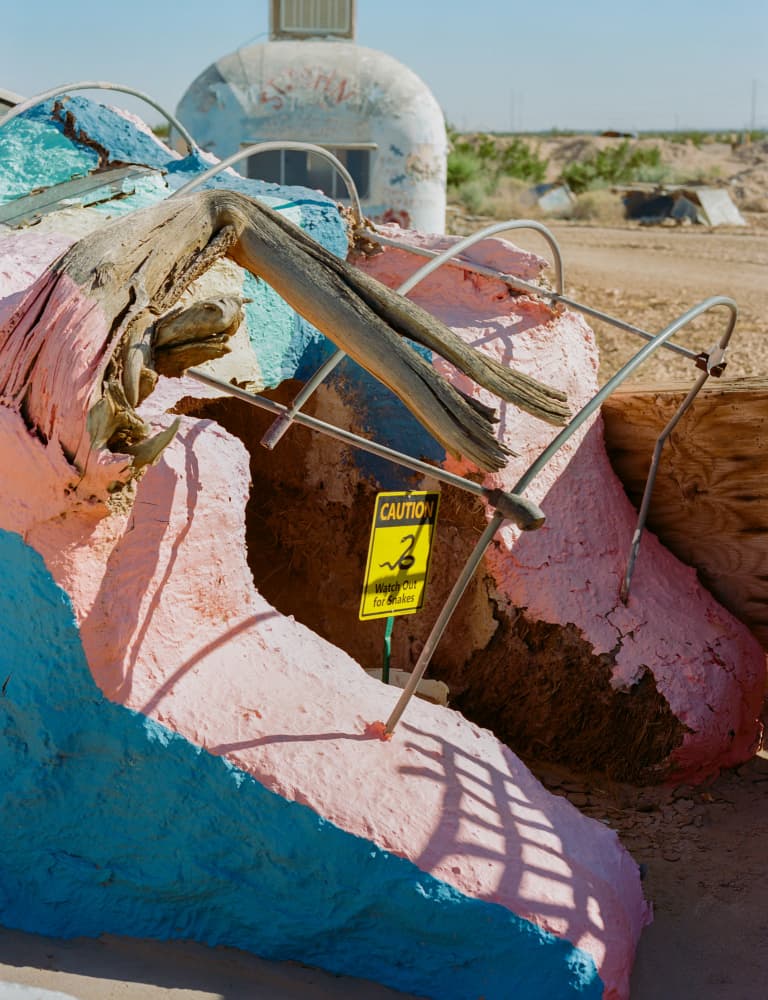 Quirky Desert Sculpture by Bethany Young — canvas wall art