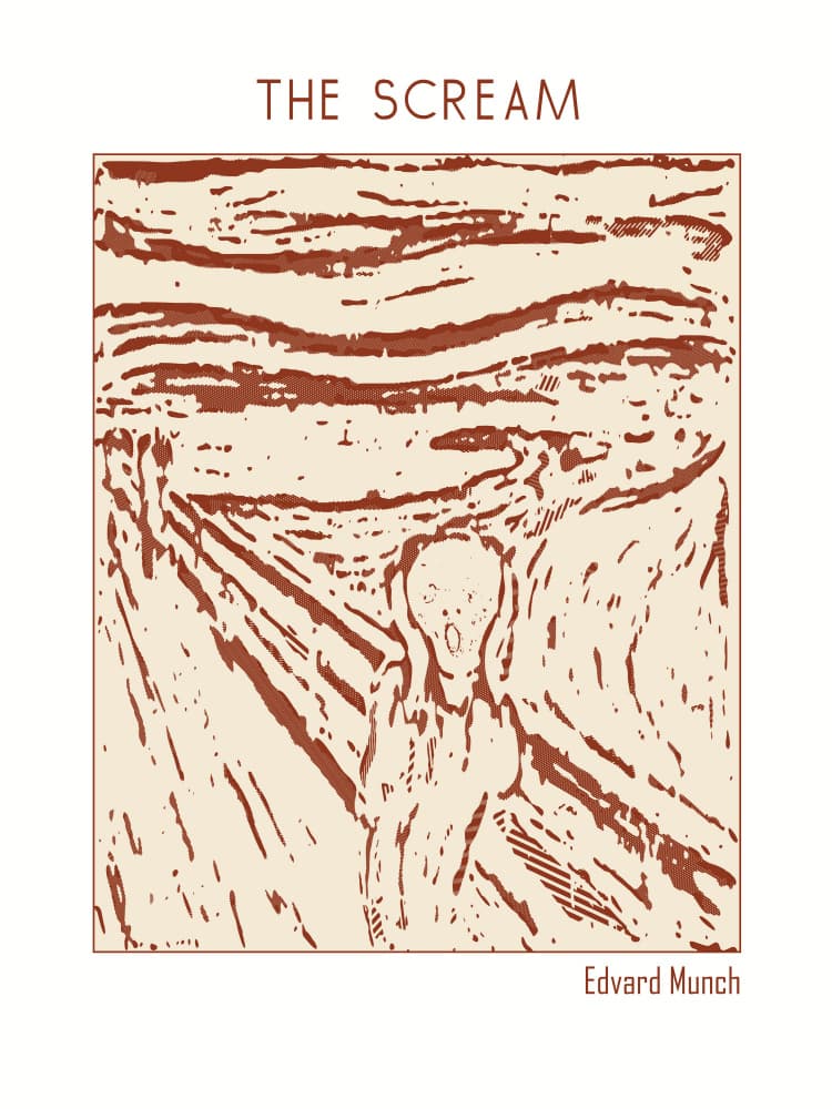 Figure In Anguish by Doa Project — canvas wall art