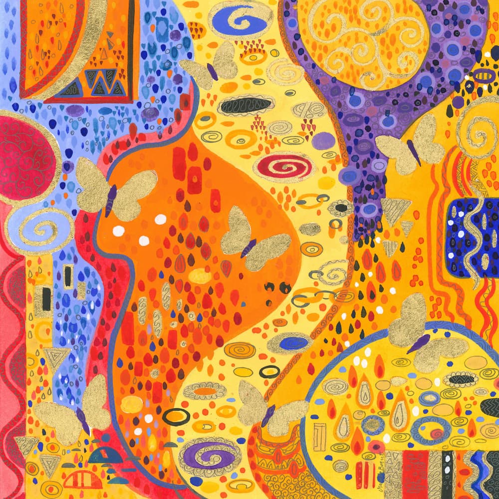 Summer Butterflies by Isabelle Brent — canvas wall art