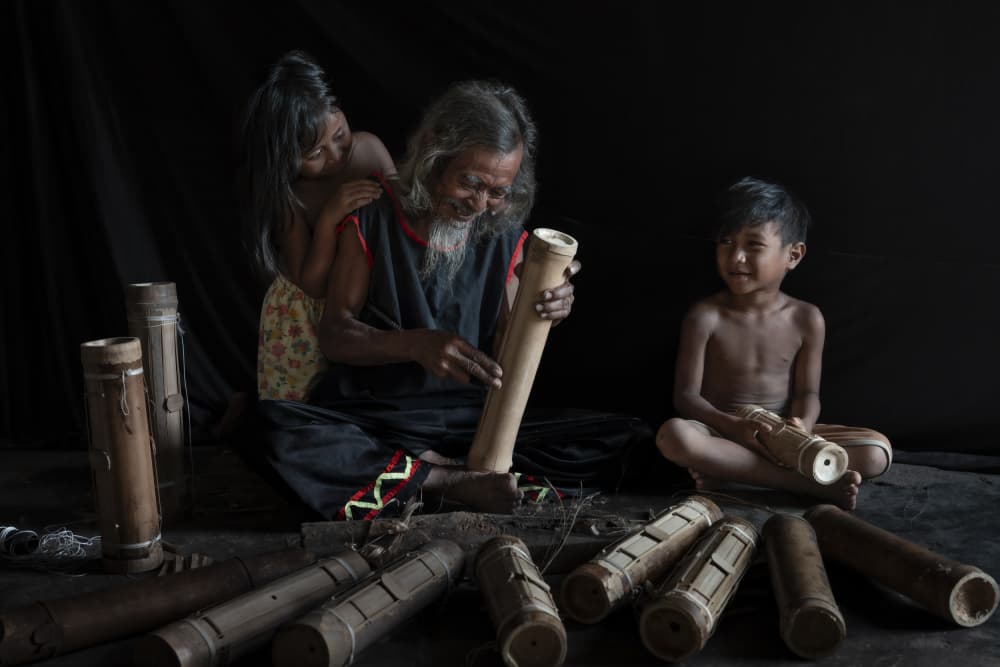 Generational Bamboo Craft by HuongHoang — canvas wall art