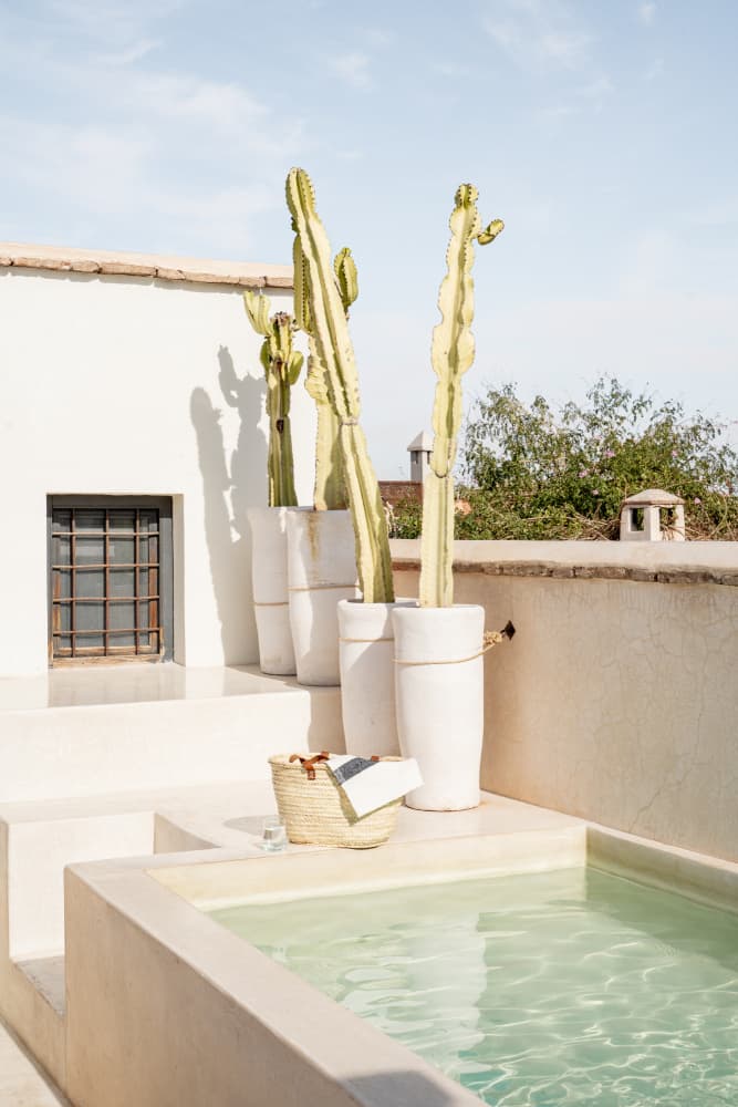 Riad Rooftop by Henrike Schenk — canvas wall art