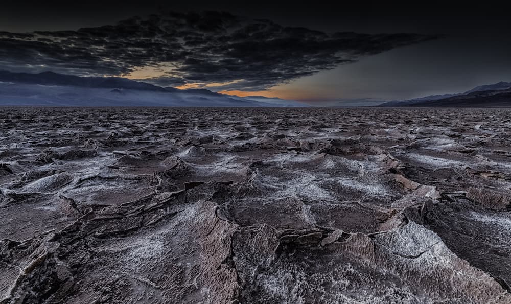 Badwater Basin Sunset by Andreas Agazzi — canvas wall art
