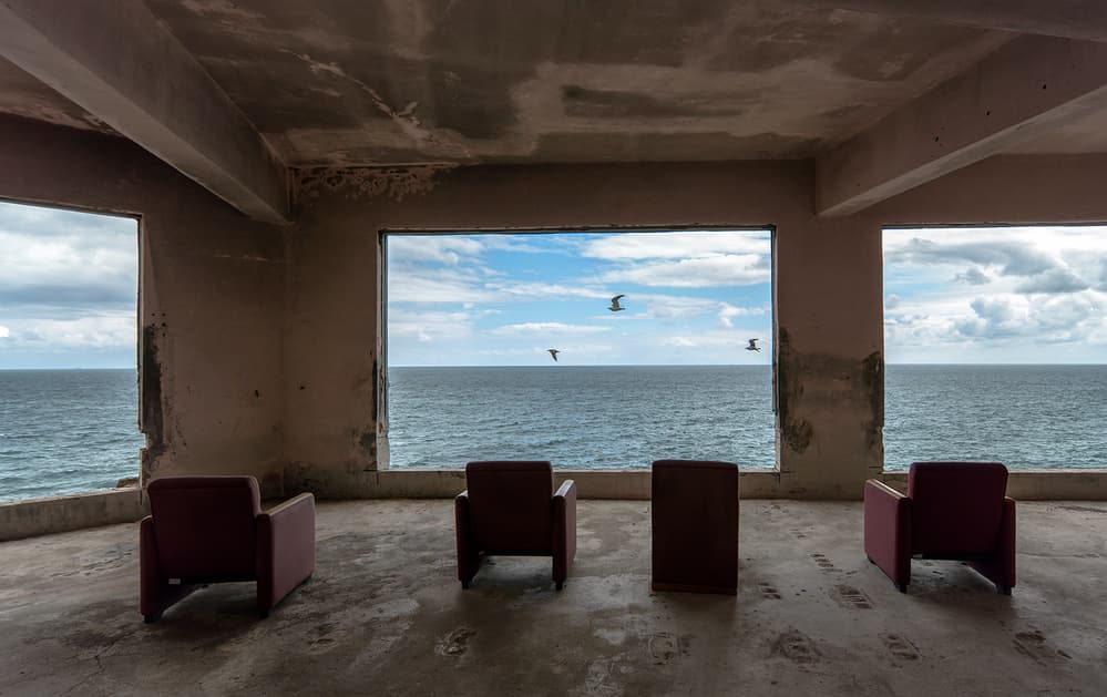 Abandoned Ocean View by HAN dong hee — canvas wall art