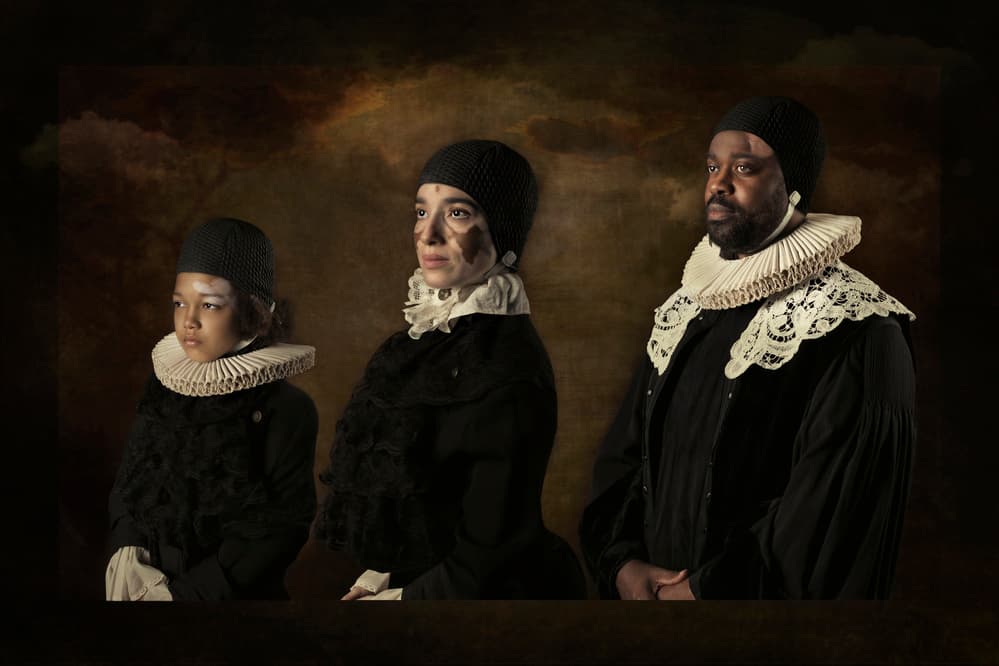 Old Master Family Portrait by Carola Kayen-Mouthaan — canvas wall art
