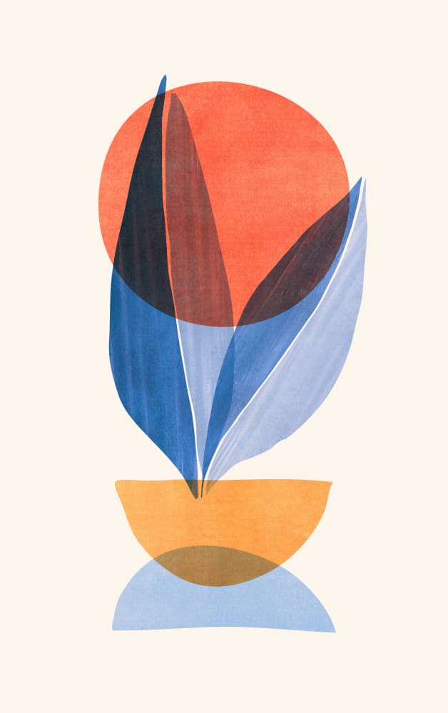 Morning Nature Stack by Kristian Gallagher — canvas wall art