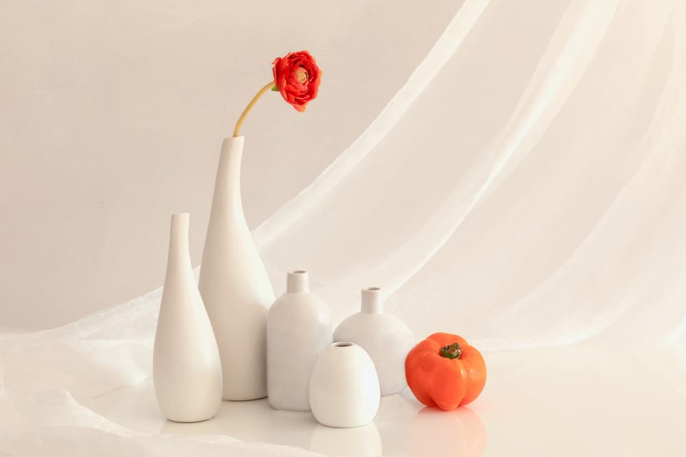 Elegant Still Life Bloom by Wendy Xu — canvas wall art