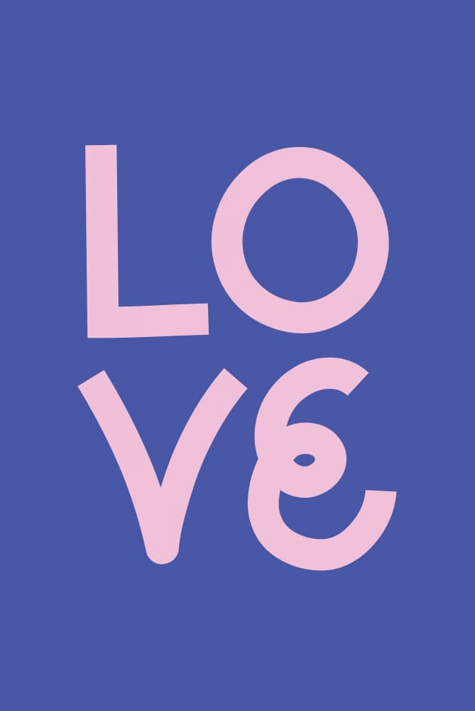 Modern Love Graphic by Oju Design — canvas wall art