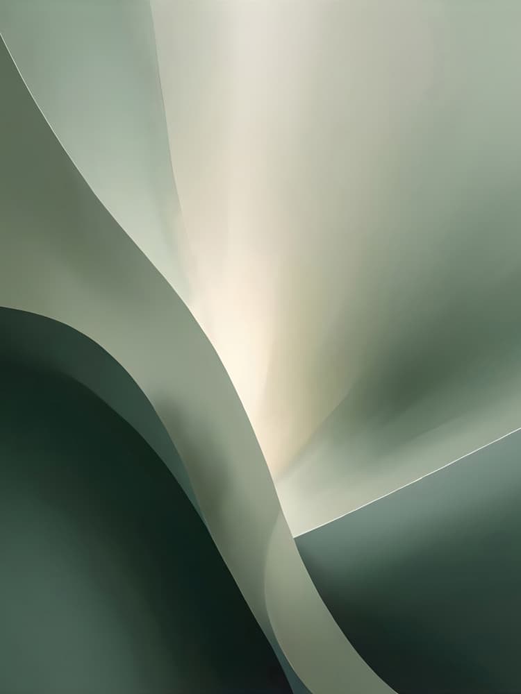 Serene Flowing Curves by Alpenglow Workshop — canvas wall art